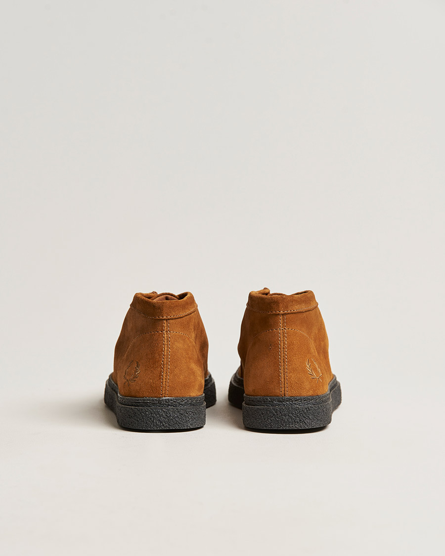 Herren | Boots | Fred Perry | Dawson Mid Suede Nut Flake