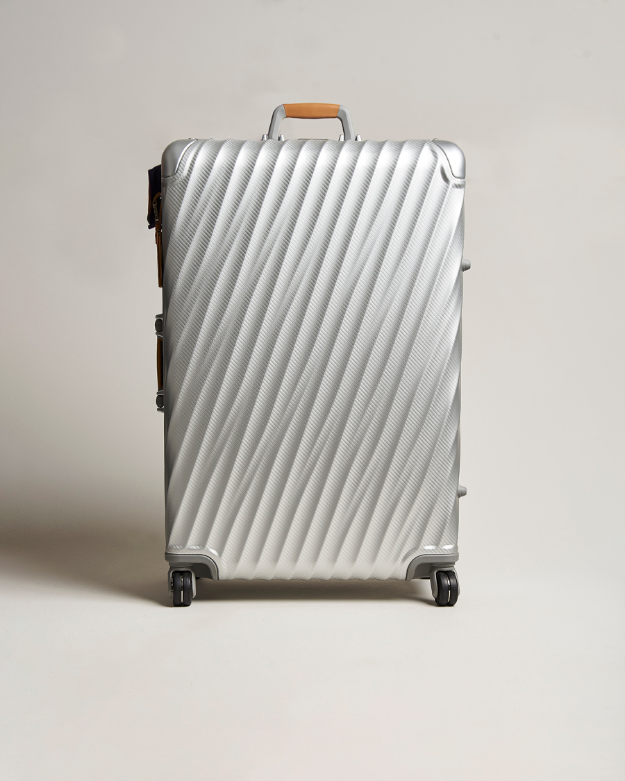 Herren | TUMI Extended Trip Aluminum Packing Case Texture Silver | TUMI | Extended Trip Aluminum Packing Case Texture Silver