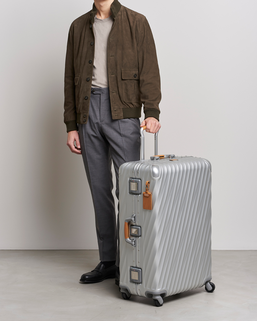 Herren | TUMI Extended Trip Aluminum Packing Case Texture Silver | TUMI | Extended Trip Aluminum Packing Case Texture Silver