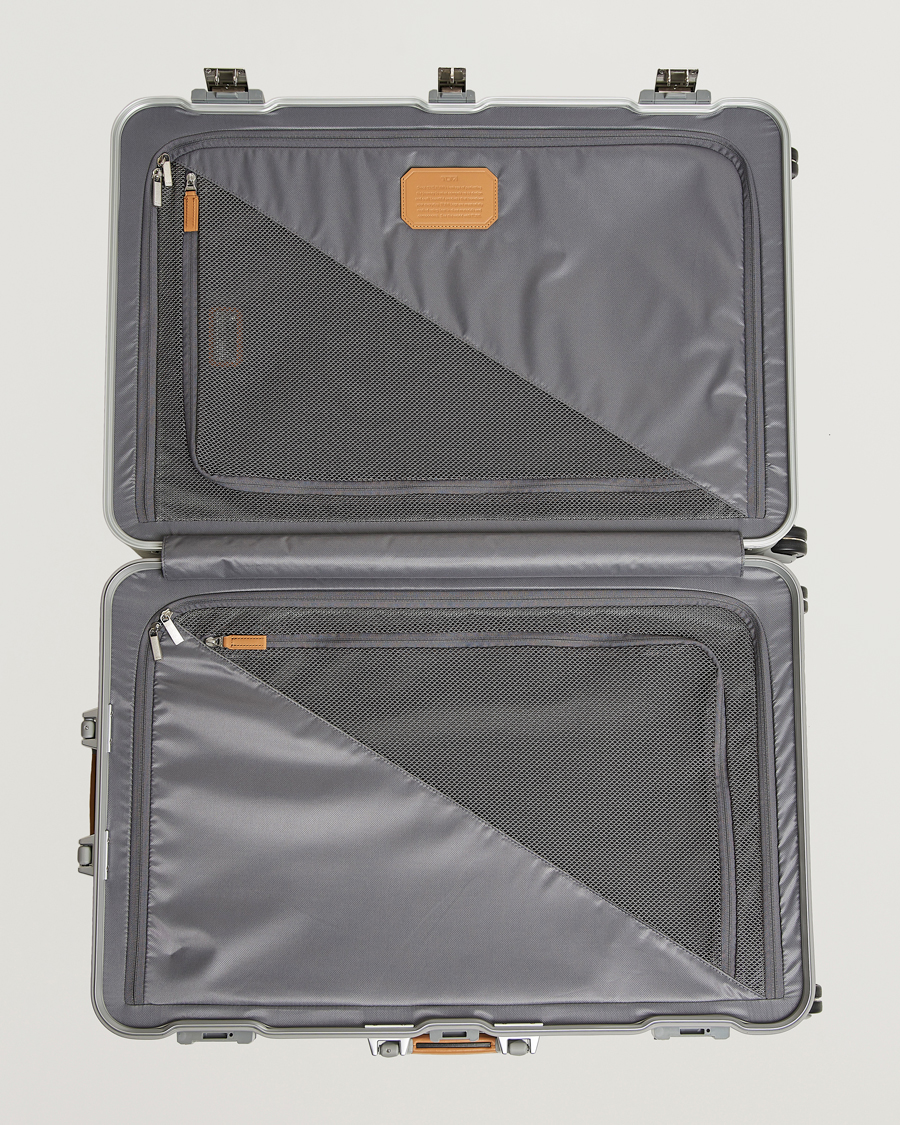 Herren | TUMI Extended Trip Aluminum Packing Case Texture Silver | TUMI | Extended Trip Aluminum Packing Case Texture Silver