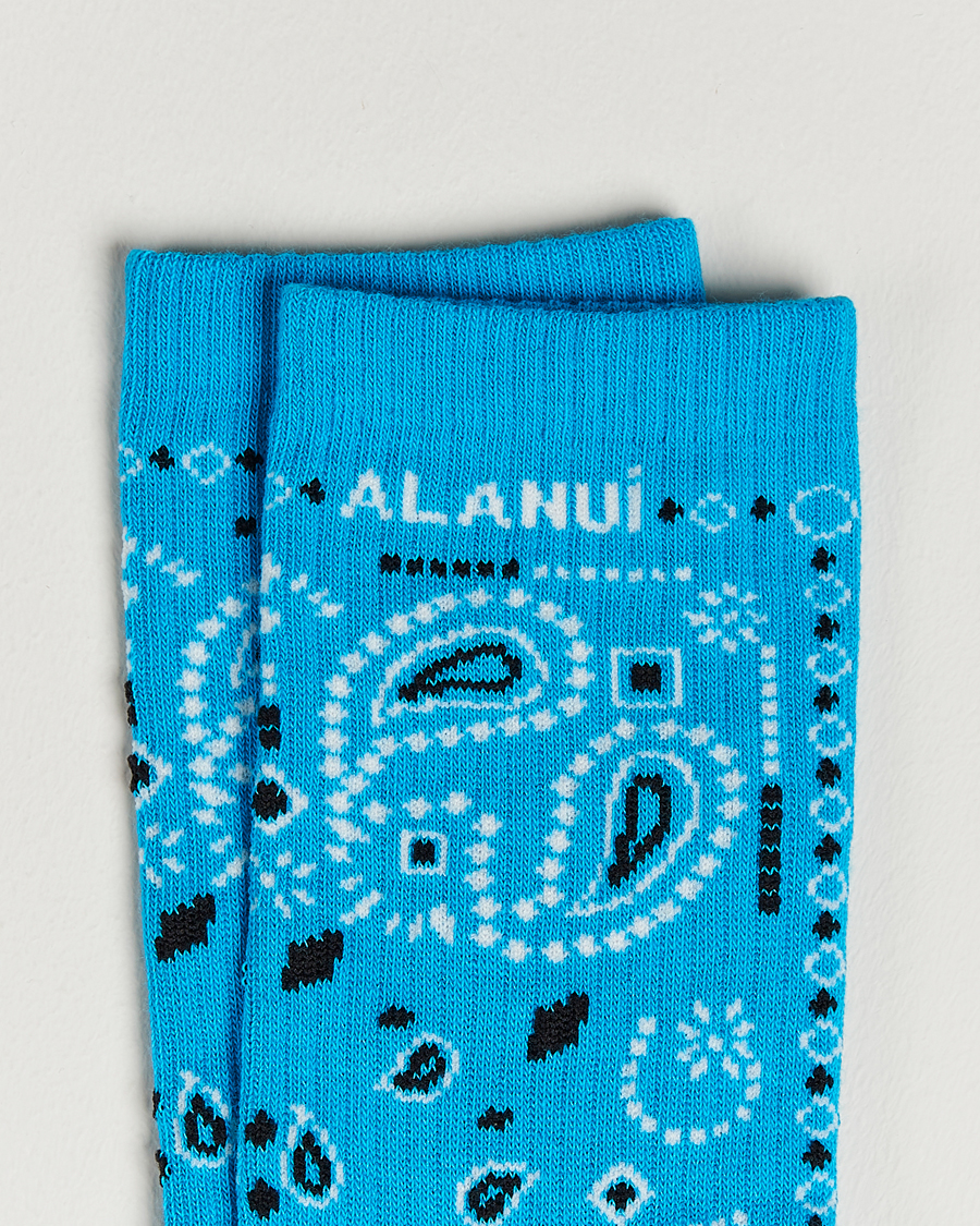 Herren | Unterwäsche | Alanui | Bandana Socks Light Blue