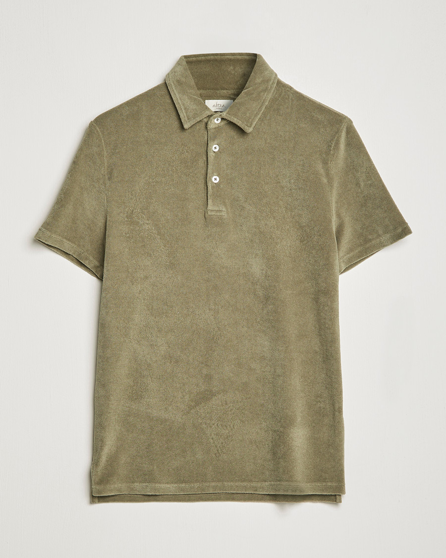 Herren | Poloshirt | Altea | Short Sleeve Terry Polo Olive