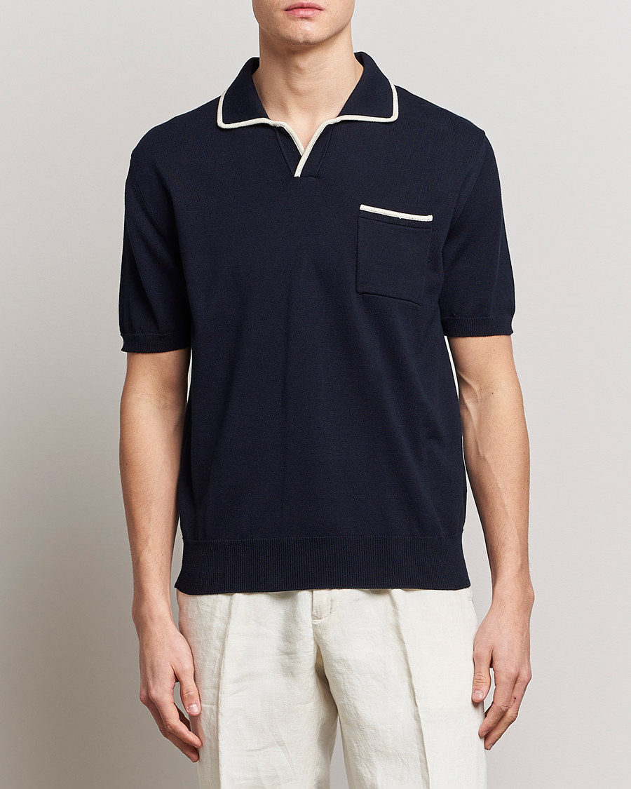 Herren | Poloshirt | Altea | Short Sleeve Riviera Polo Navy