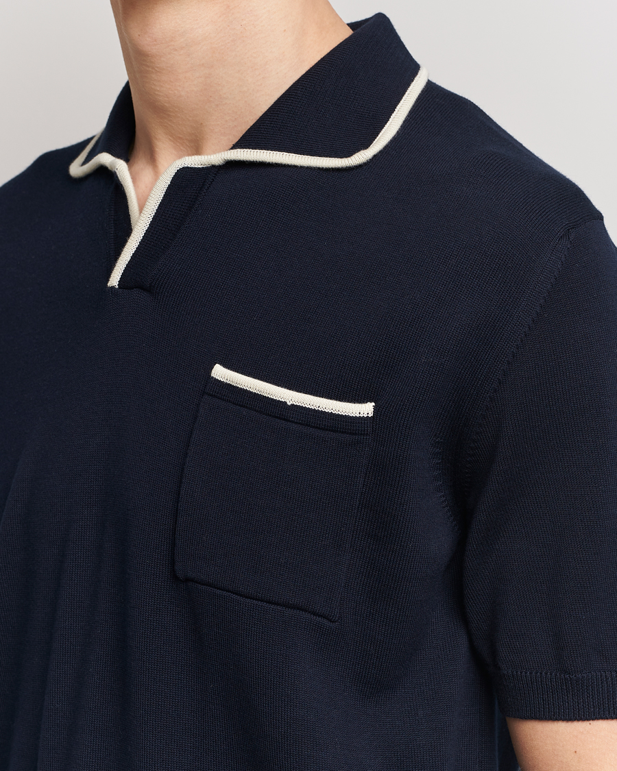Herren | Poloshirts | Altea | Short Sleeve Riviera Polo Navy