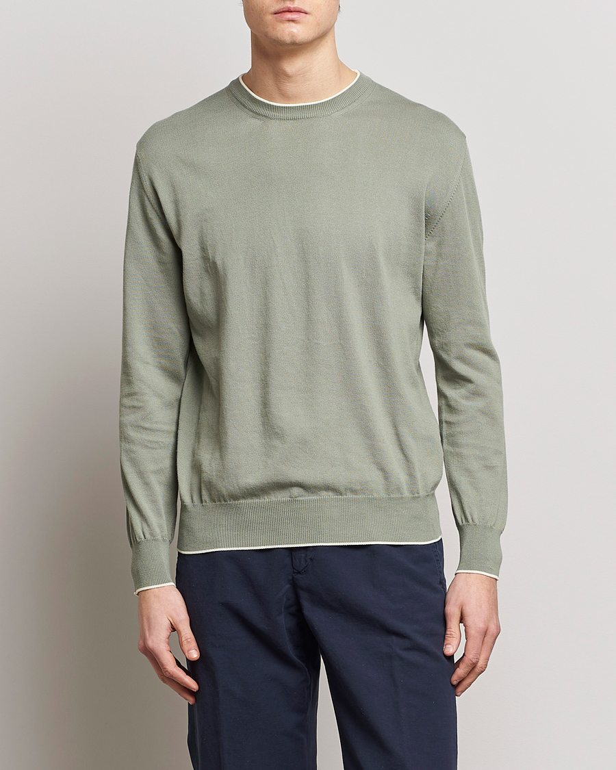 Herren |  | Altea | Soft Cotton Pullover Sage