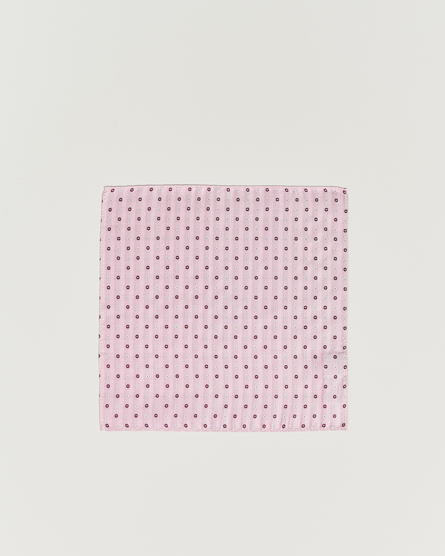 Herren | Amanda Christensen Box Set Silk 8cm Tie With Pocket Square Pink | Amanda Christensen | Box Set Silk 8cm Tie With Pocket Square Pink