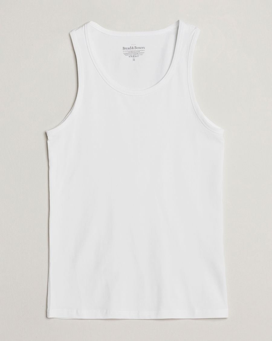 Herren | T-Shirts | Bread & Boxers | 2-Pack Tank Top White