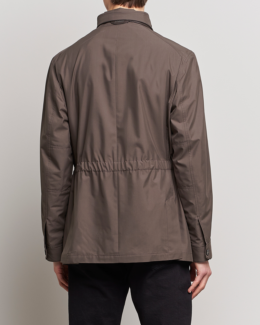 Herren | Jacken | Brioni | Performa Silk Field Jacket Olive