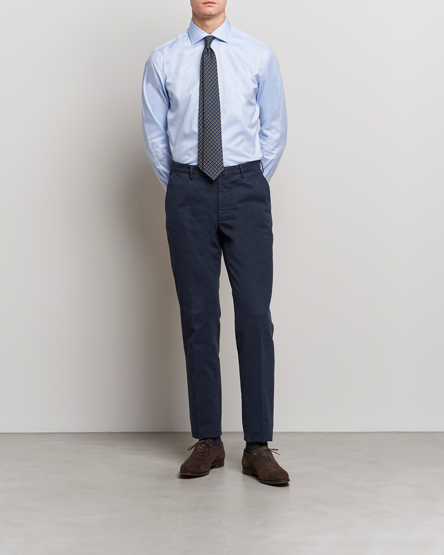 Herren | Hemden | Brioni | Slim Fit Dress Shirt Light Blue