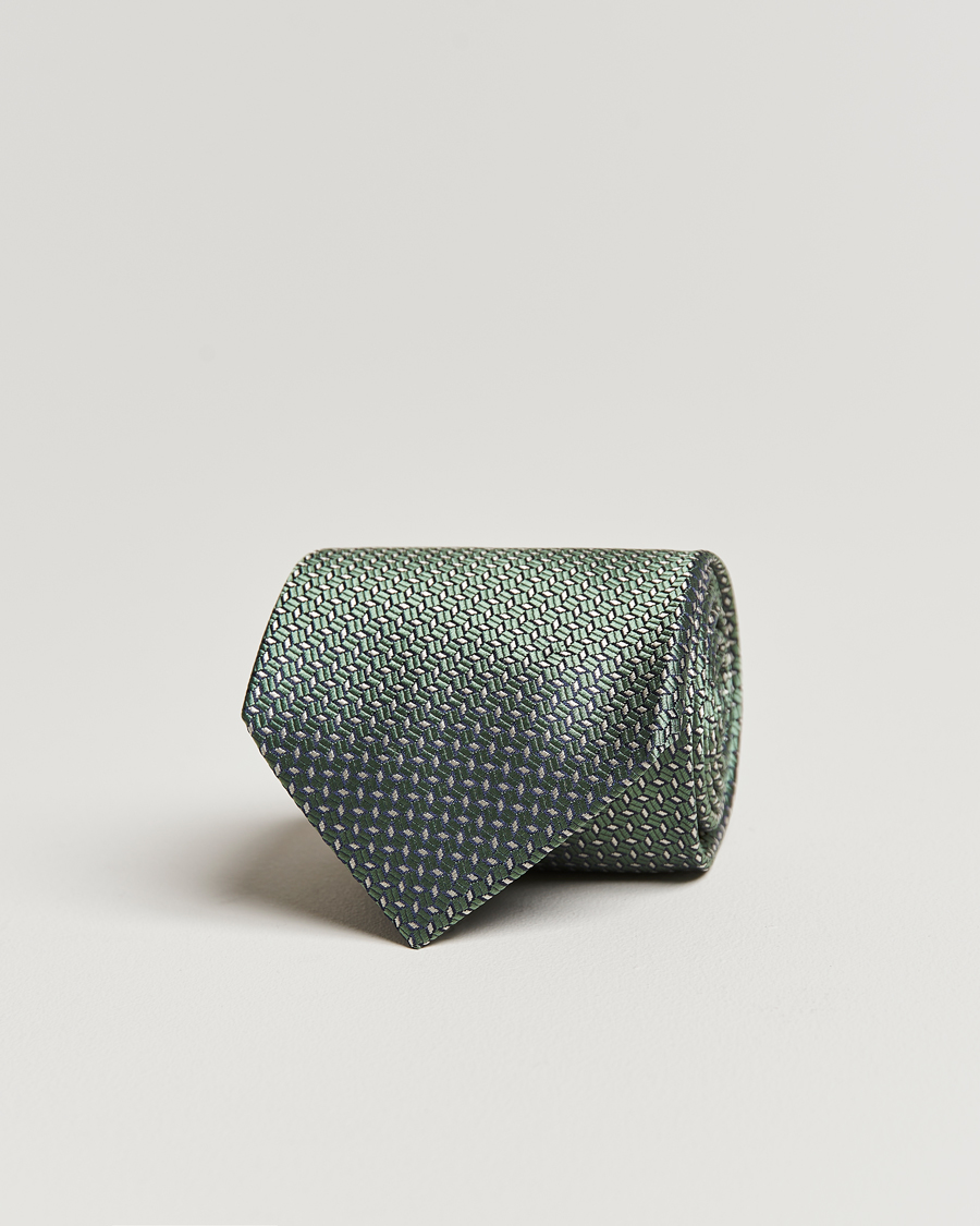Herren | Brioni Microstructure Silk Tie Light Green | Brioni | Microstructure Silk Tie Light Green