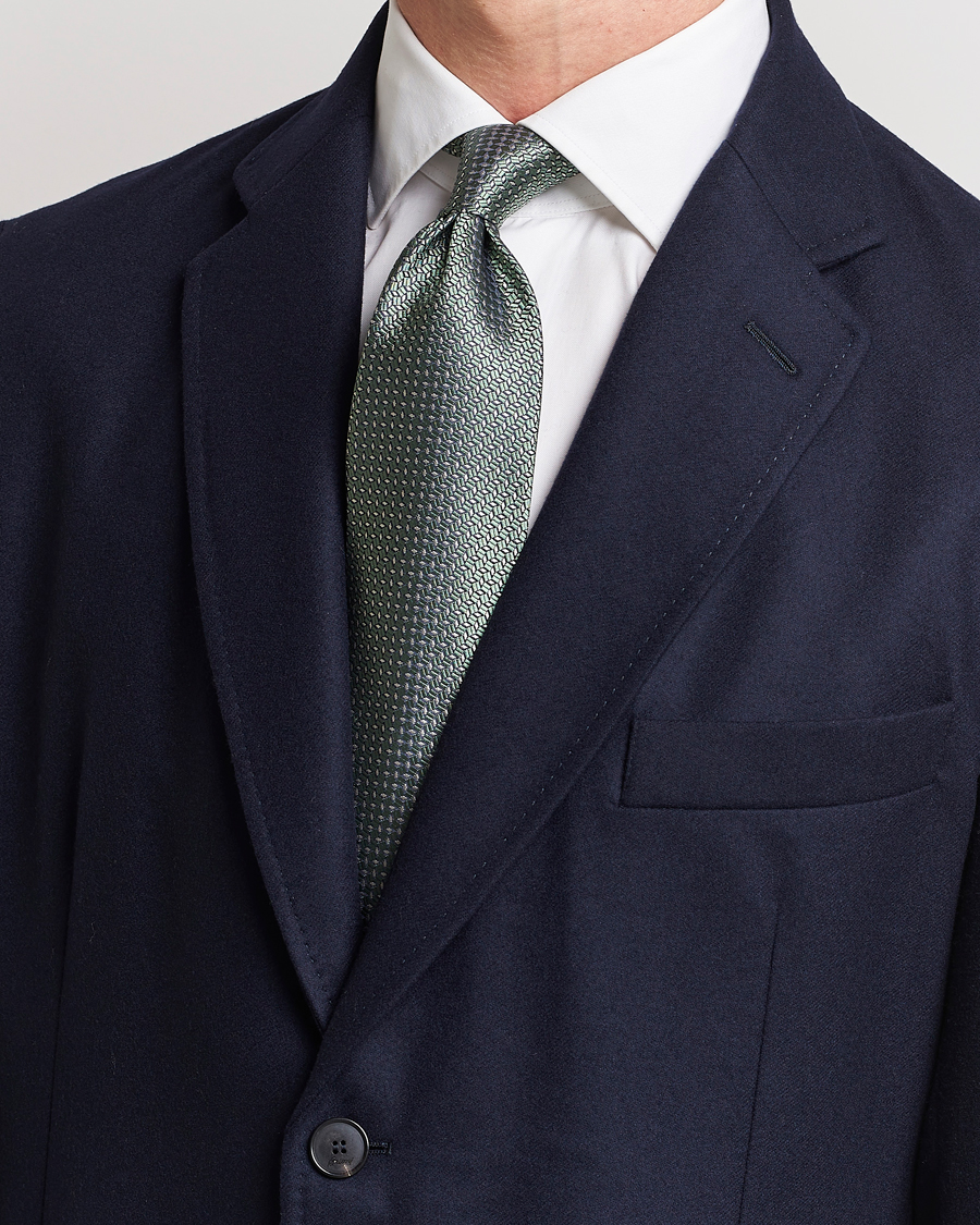 Herren | Brioni Microstructure Silk Tie Light Green | Brioni | Microstructure Silk Tie Light Green