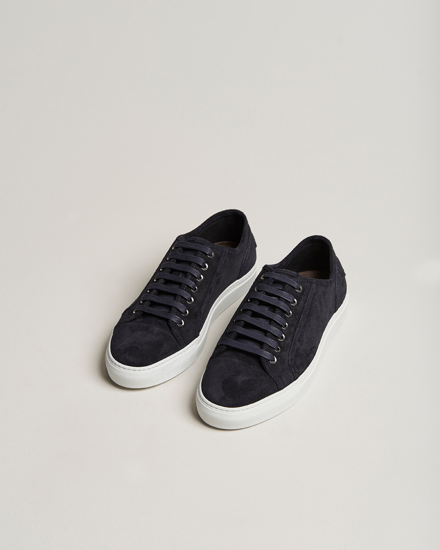 Herren | | Brioni | Casetta Suede Sneakers Navy