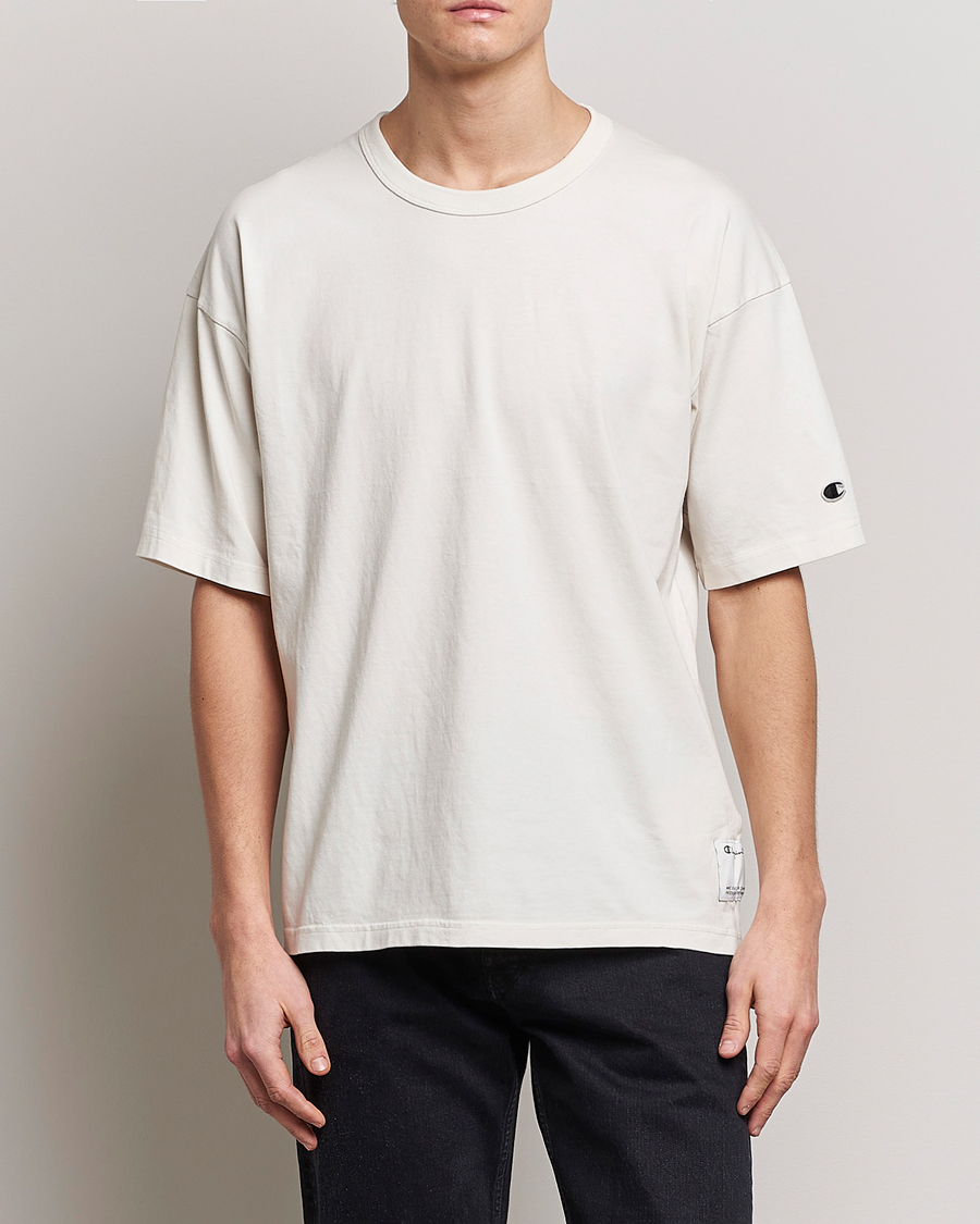 Herren | | Champion | Heritage Garment Dyed T-Shirt Egret