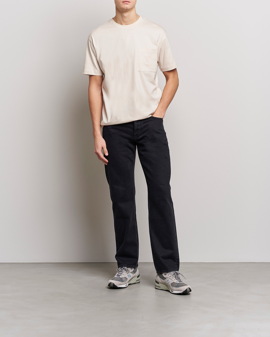 Herren | T-Shirts | A.P.C. | Short Sleeve Pocket T-Shirt Ecru