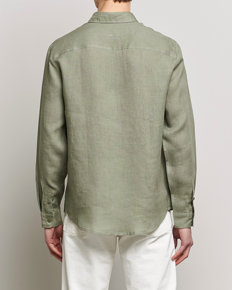 Herren | Hemden | A.P.C. | Cassel Linen Shirt Light Olive