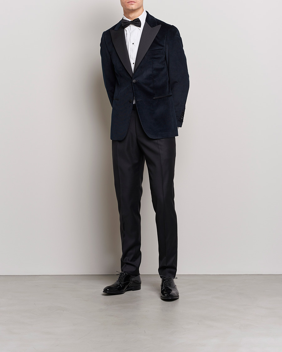 Herren | Sakkos | Morris Heritage | Carl Corduroy Dinner Jacket Navy