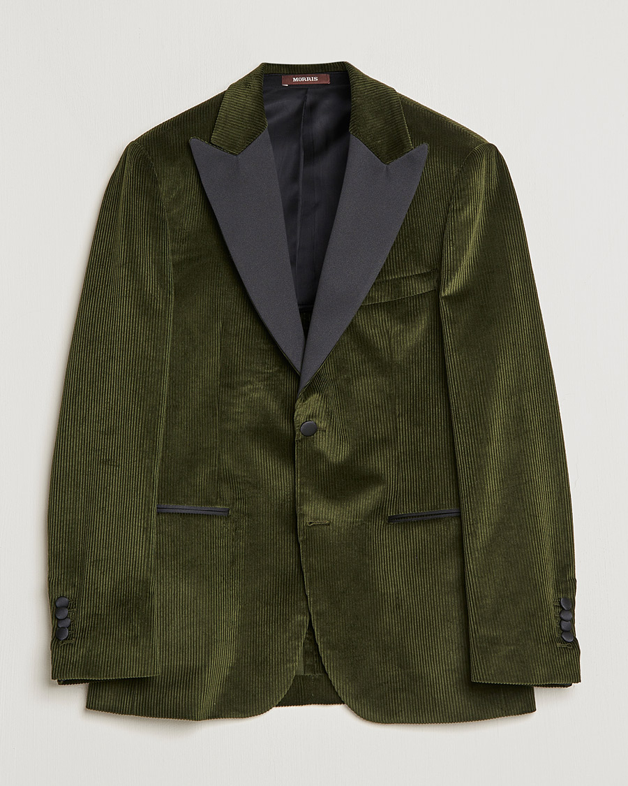 Herren | Sakkos | Morris Heritage | Carl Corduroy Dinner Jacket Green