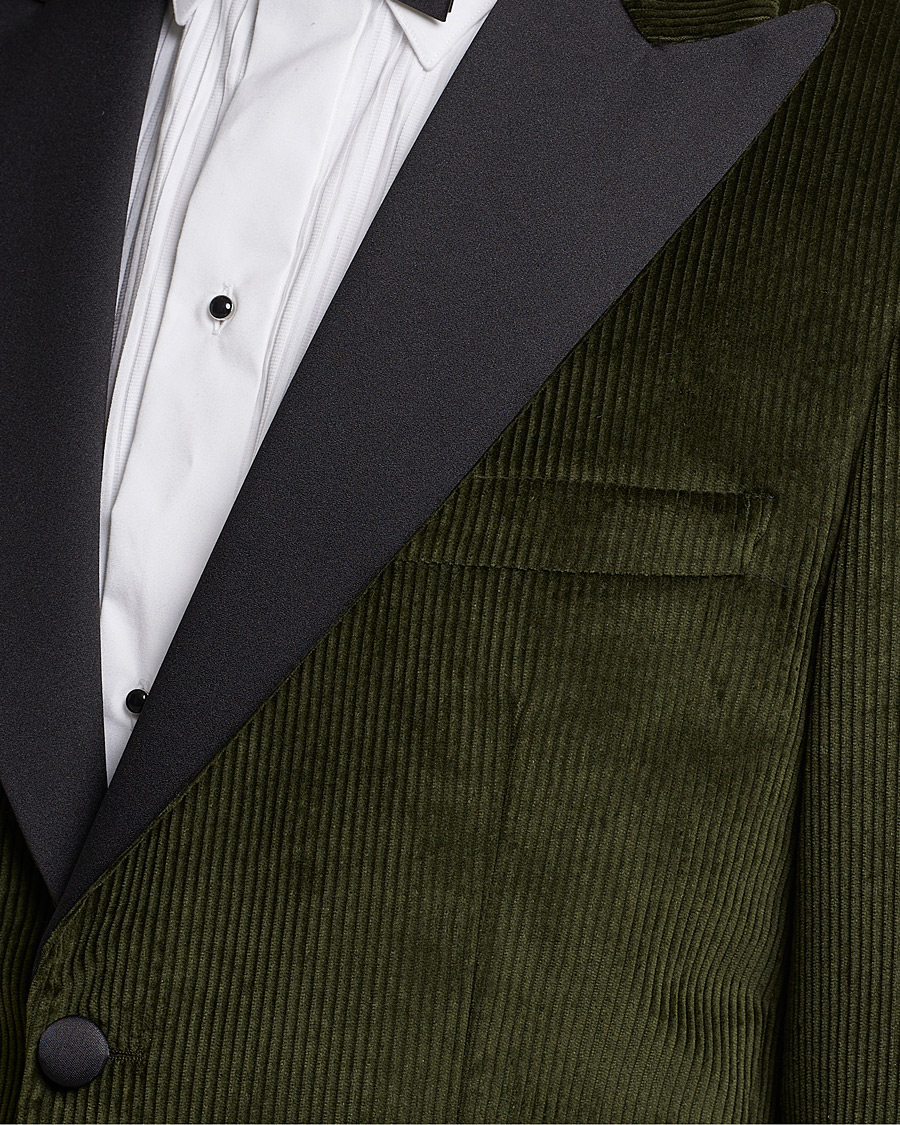 Herren | Sakkos | Morris Heritage | Carl Corduroy Dinner Jacket Green