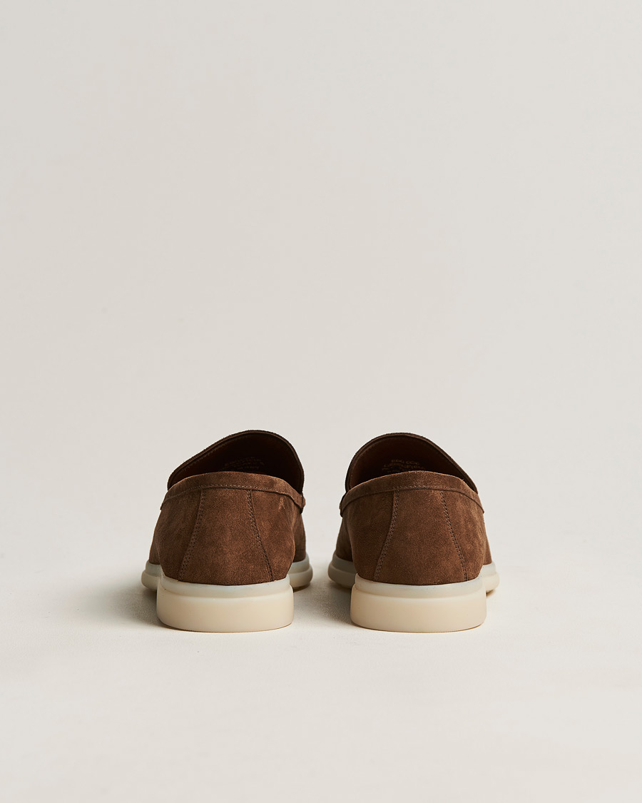 Herren | Church's Greenfield Soft Suede Loafer Burnt Brown | Church's | Greenfield Soft Suede Loafer Burnt Brown