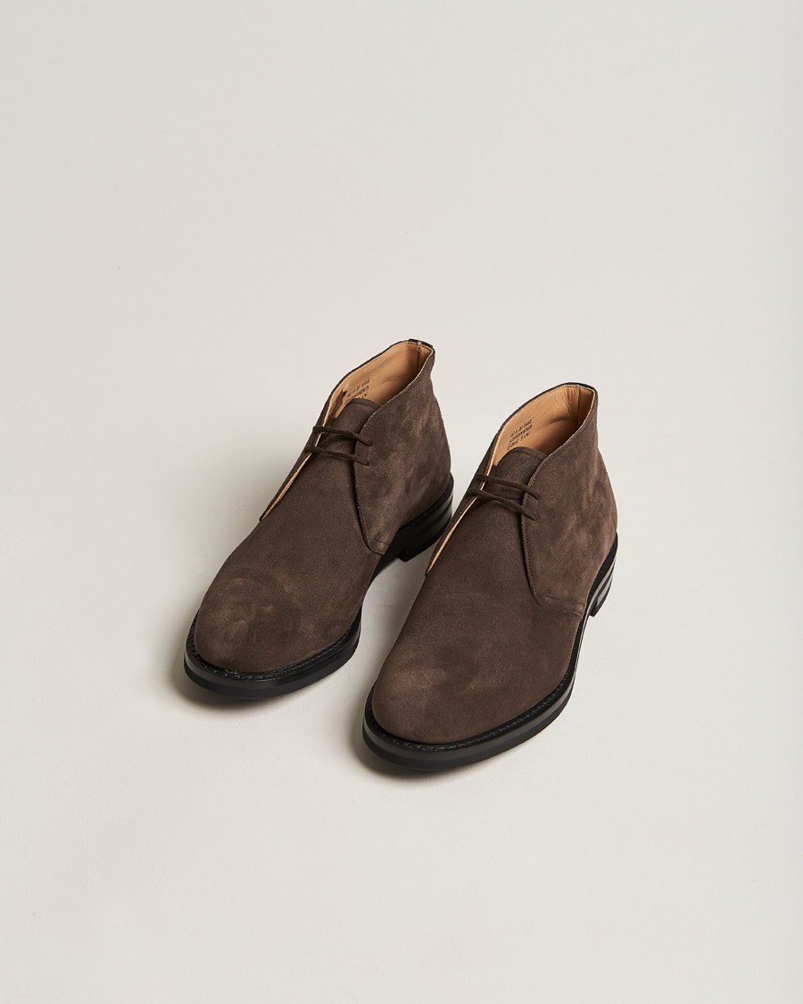 Herren | Boots | Church's | Ryder Desert Boots Dark Brown Suede