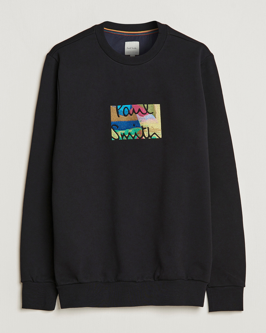 Herren | Pullover | Paul Smith | Emroidered Sweatshirt Black