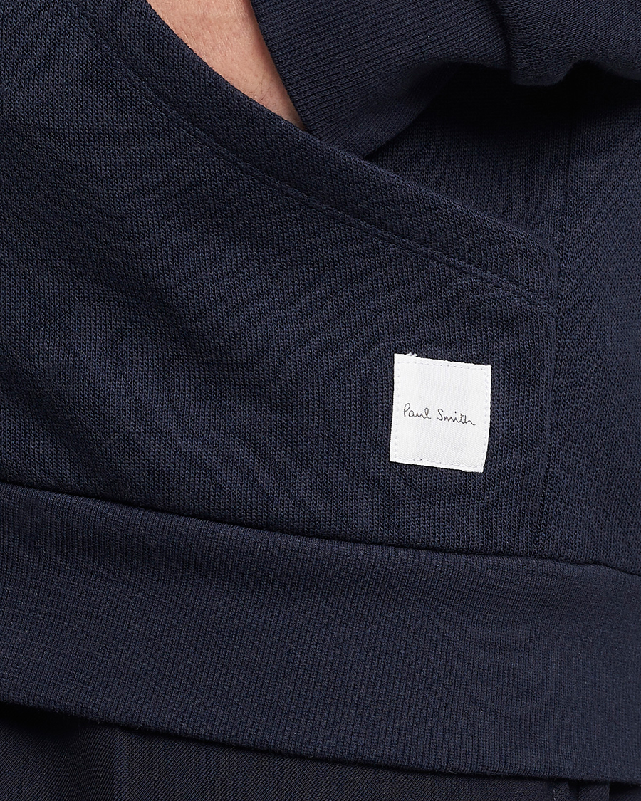 Herren | Paul Smith Bright Stripe Sweat Full Zip Navy | Paul Smith | Bright Stripe Sweat Full Zip Navy