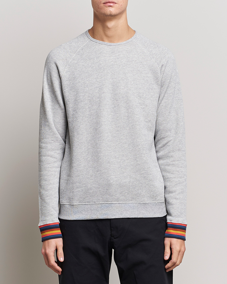 Herren | Paul Smith | Paul Smith | Bright Stripe Sweatshirt Grey