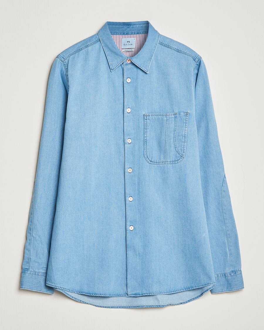 Herren | Hemden | PS Paul Smith | Regular Fit Denim Shirt Light Blue