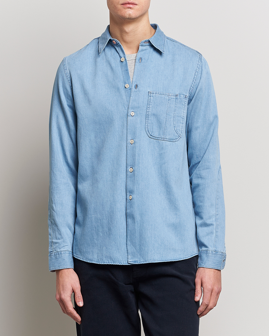 Herren |  | PS Paul Smith | Regular Fit Denim Shirt Light Blue