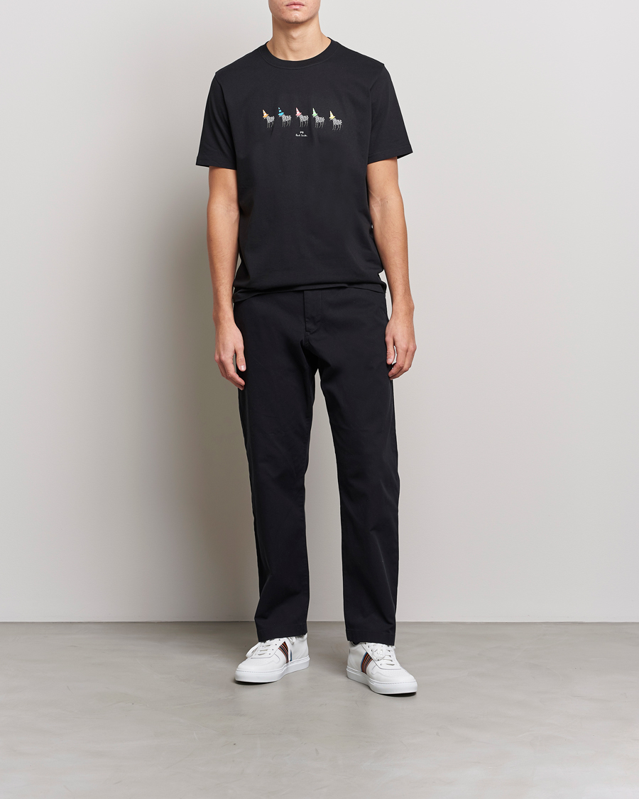 Herren | Kleidung | PS Paul Smith | Zebra Cones Regular Organic Cotton T-shirt Black