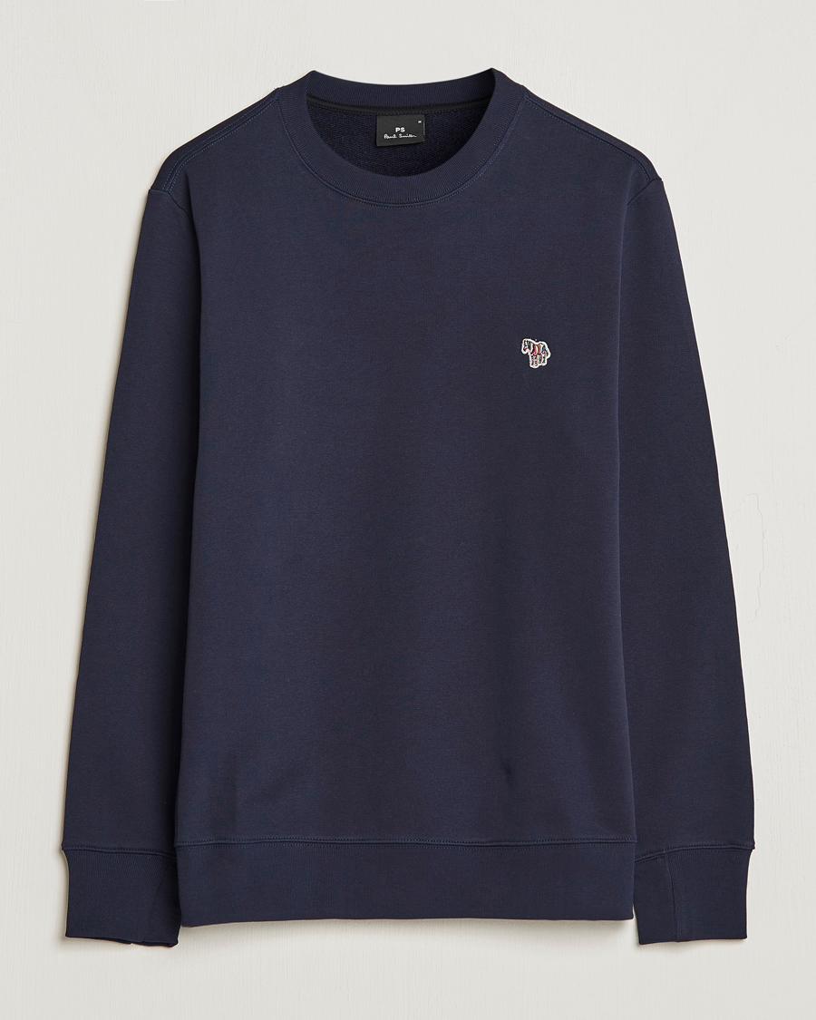 Herren | Pullover | PS Paul Smith | Zebra Organic Cotton Sweatshirt Navy