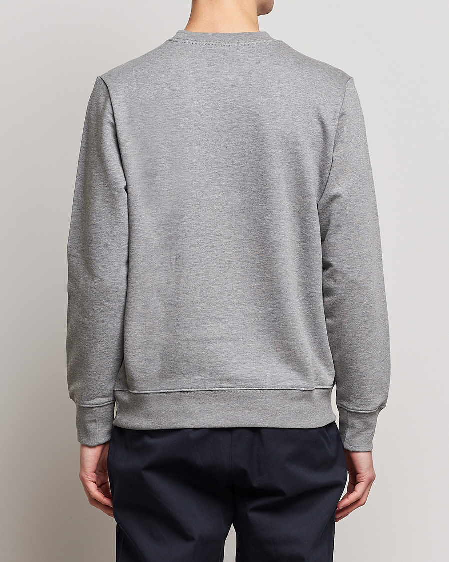 Herren | Pullover | PS Paul Smith | Zebra Organic Cotton Sweatshirt Grey Melange