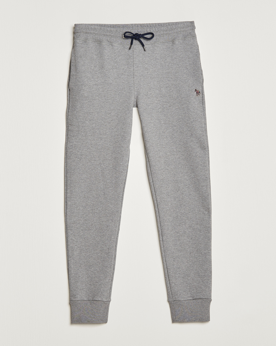 Herren | Hosen | PS Paul Smith | Zebra Organic Cotton Sweatpants Grey Melange
