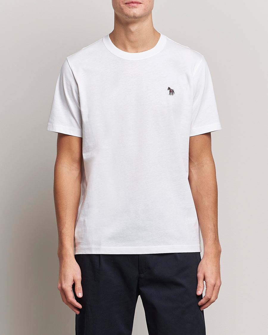 Herren |  | PS Paul Smith | Organic Cotton Zebra T-Shirt White