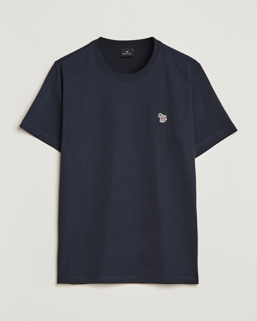 Herren | T-Shirts | PS Paul Smith | Organic Cotton Zebra T-Shirt Navy