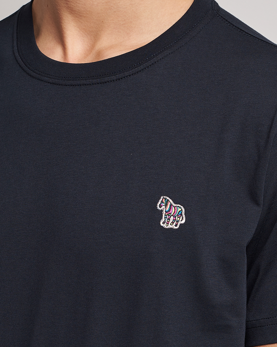 Herren | T-Shirts | PS Paul Smith | Organic Cotton Zebra T-Shirt Navy