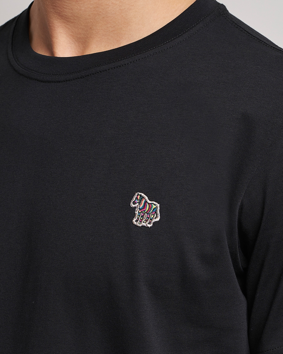 Herren | T-Shirts | PS Paul Smith | Classic Organic Cotton Zebra T-Shirt Black