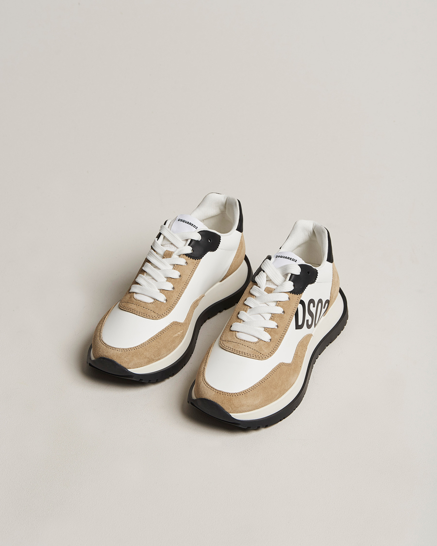 Herren | Luxury Brands | Dsquared2 | Running Sneakers Taupe
