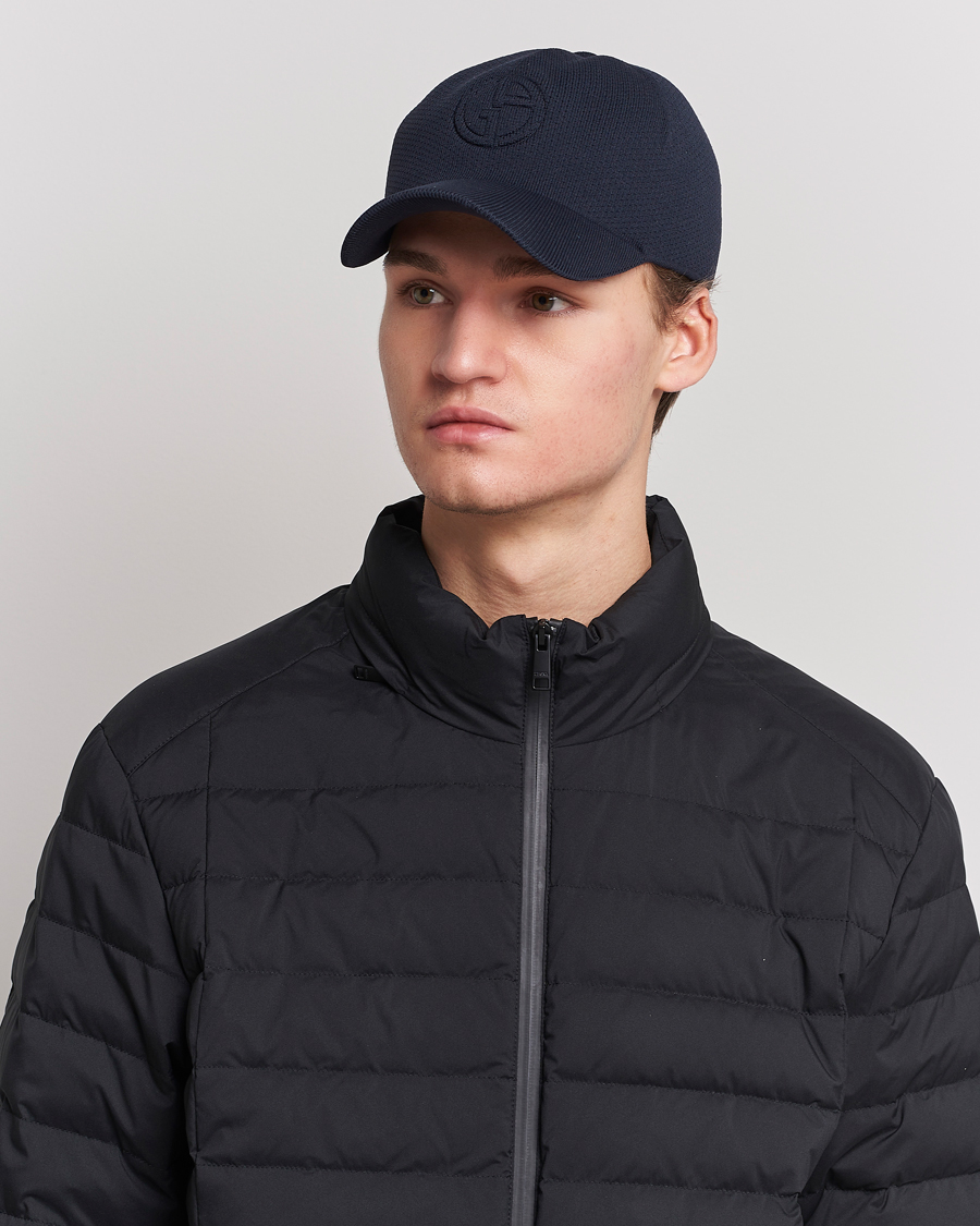 Herren | Giorgio Armani Soft Mesh Baseball Cap Navy | Giorgio Armani | Soft Mesh Baseball Cap Navy