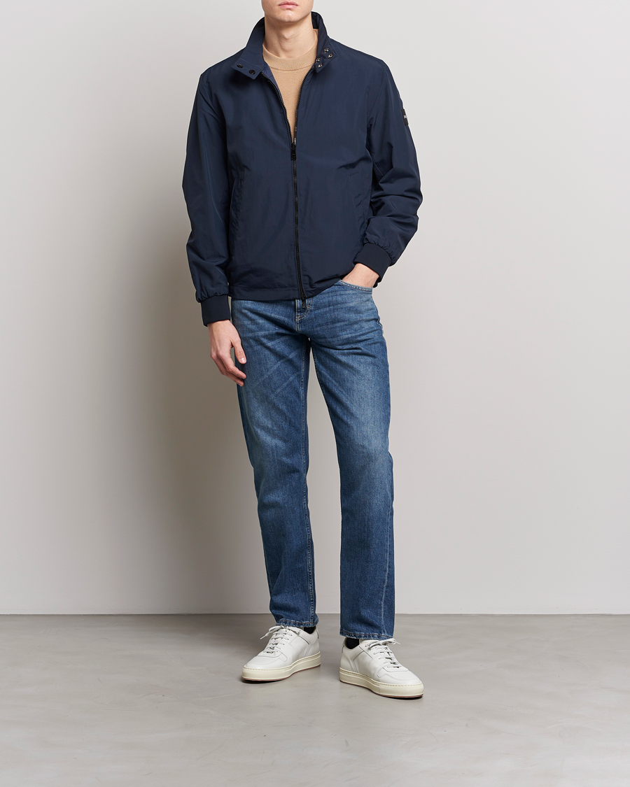Herren | Jacken | BOSS BLACK | Coshua Hybrid Down Jacket Dark Blue