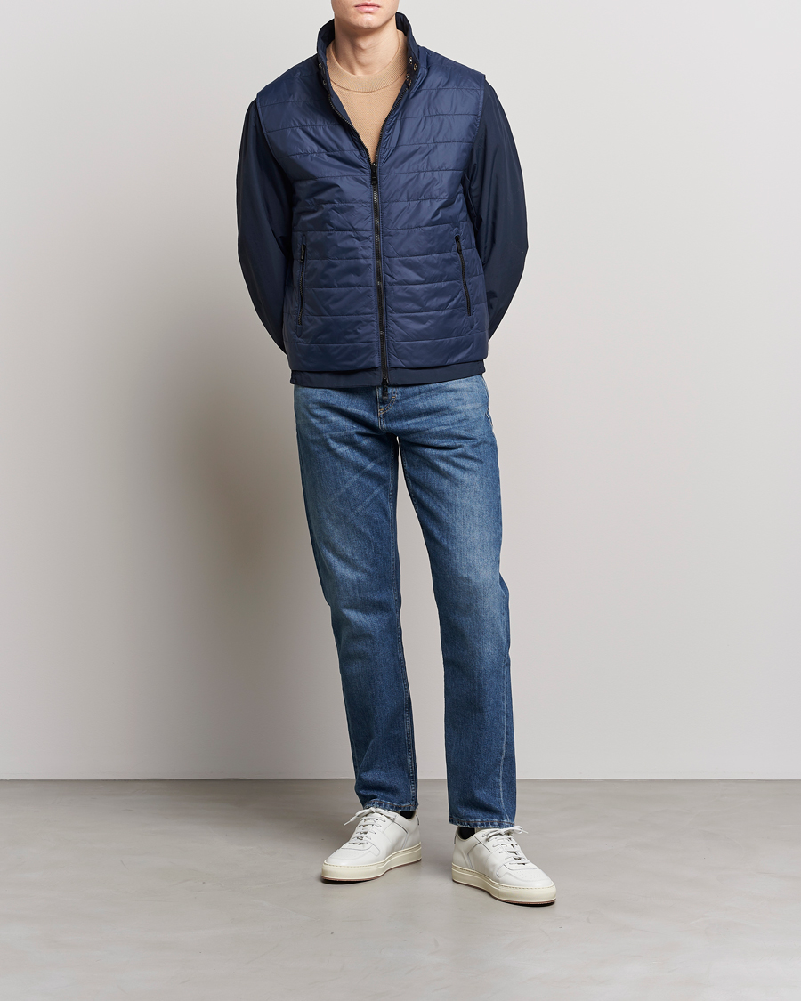 Coshua Hybrid Down Jacket Dark Blue