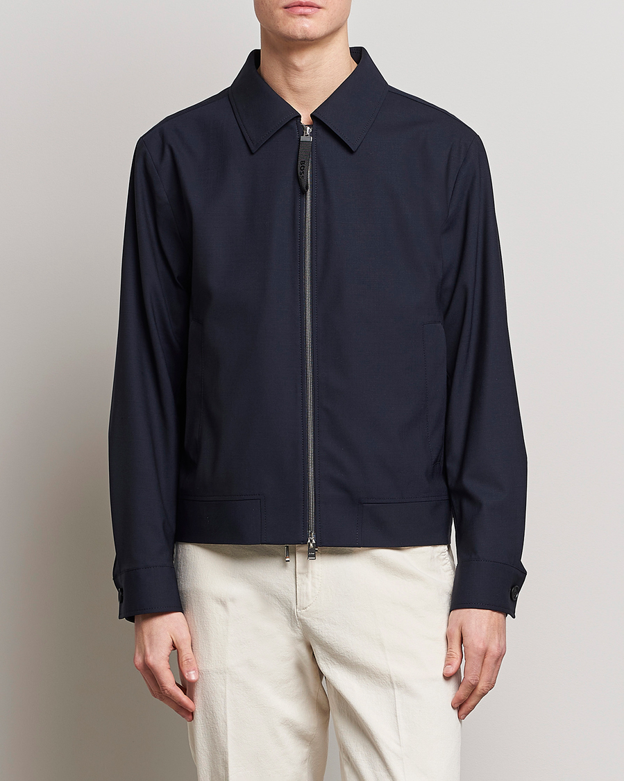Herren | Jacken | BOSS BLACK | Hanry Wing Jacket Dark Blue