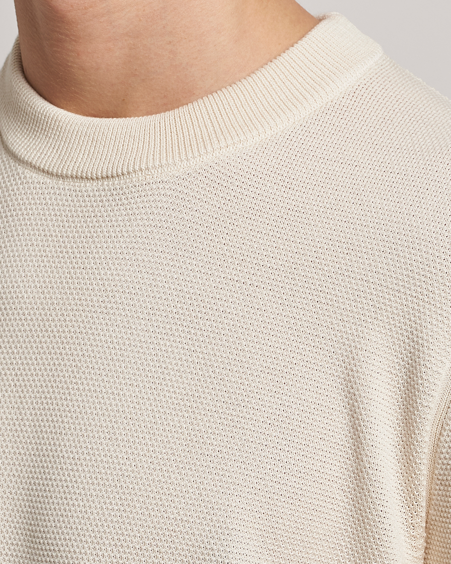 Herren | Pullover | BOSS BLACK | Ecaio Knitted Sweater Open White