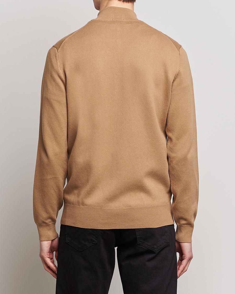 Herren | Pullover | BOSS BLACK | Palano Knitted Full-Zip Medium Beige
