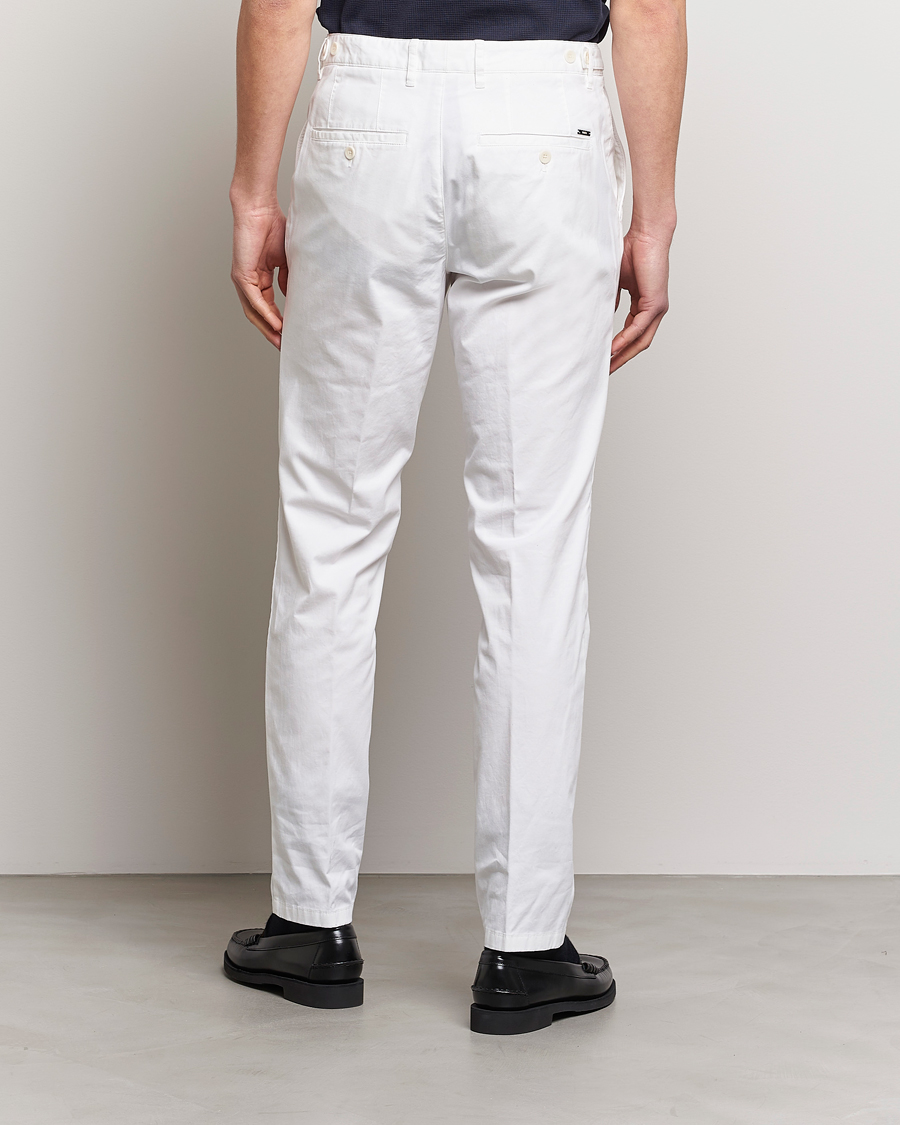 Herren | Hosen | BOSS BLACK | Genius Cotton Trousers White