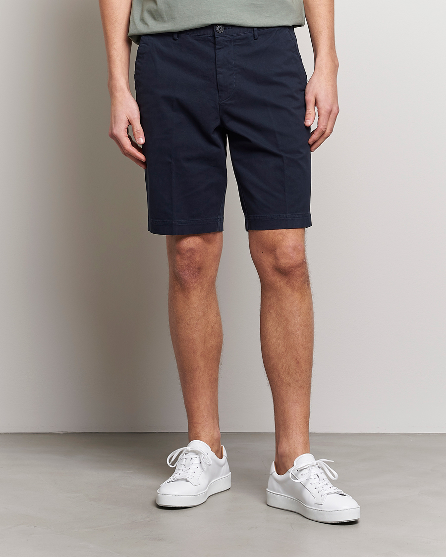 Herren | Shorts | BOSS BLACK | Slice Chino Shorts Dark Blue