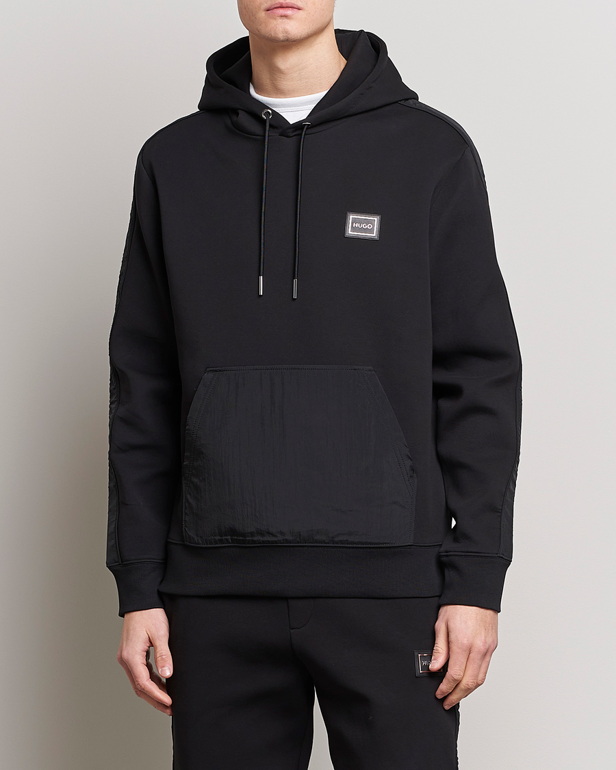Herren | | HUGO | Daulo Logo Hoodie Black
