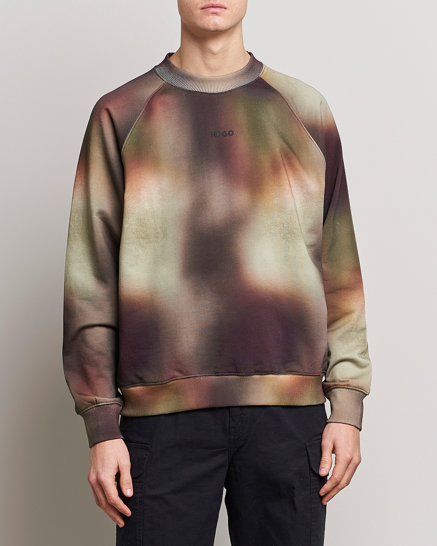 Herren |  | HUGO | Dopiapo Camo Crew Neck Sweatshirt Multi