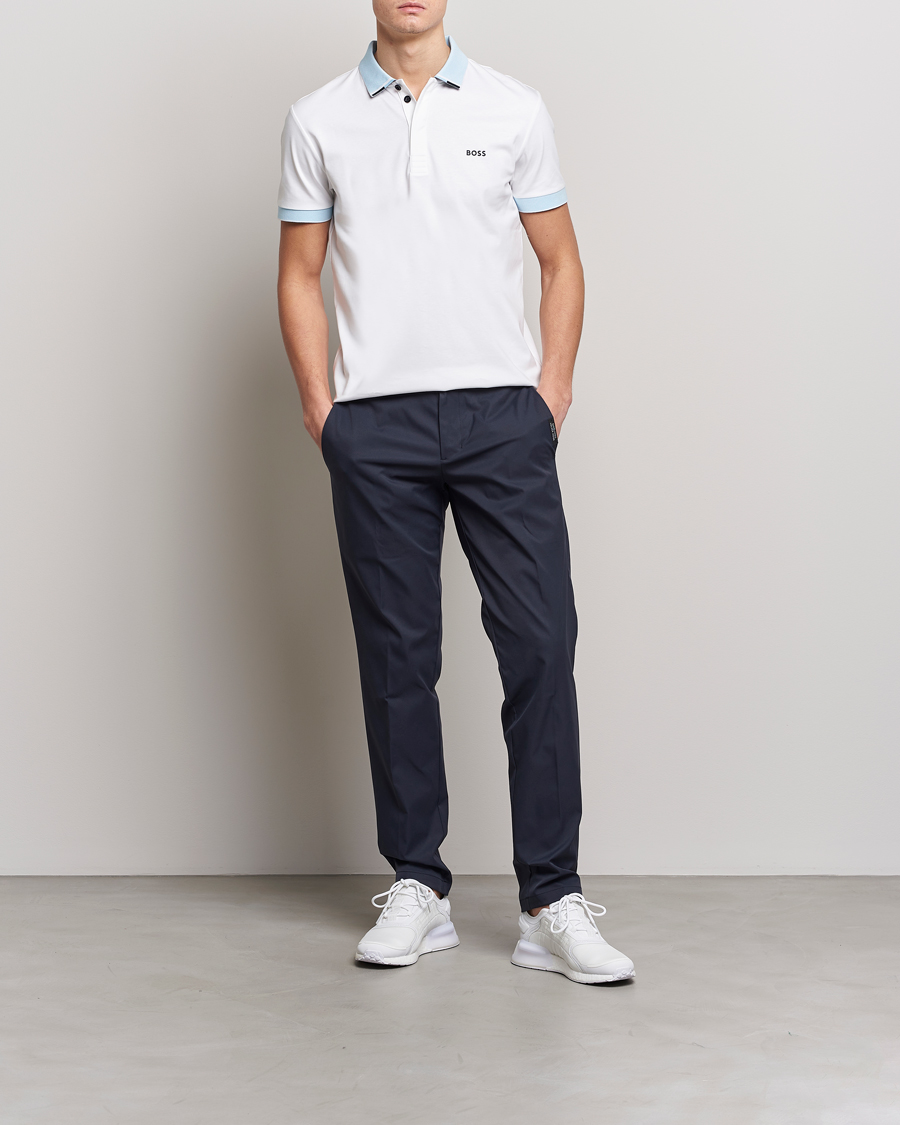 Herren | Poloshirts | BOSS GREEN | Paddy Performance Piké White