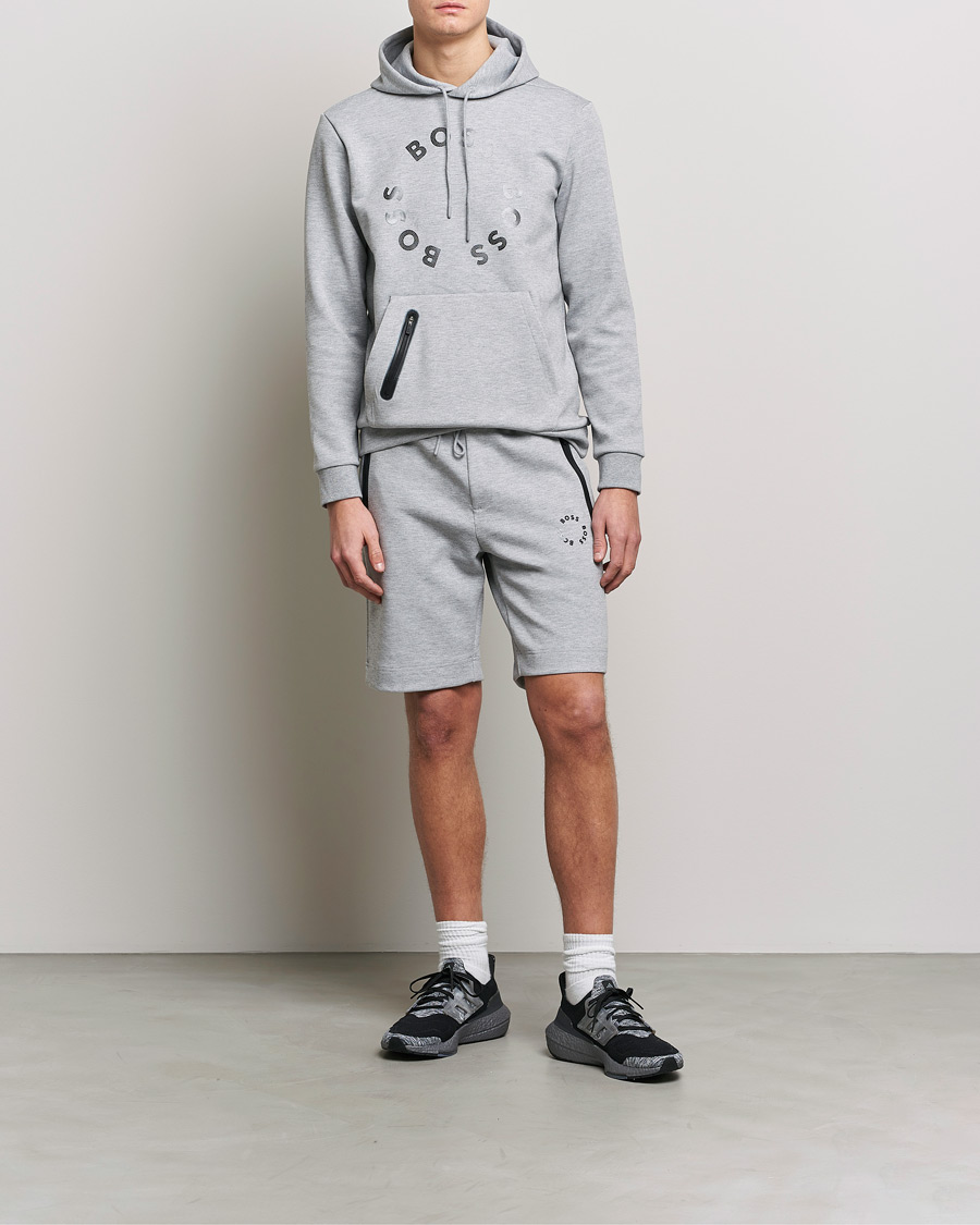 Herren | Pullover | BOSS GREEN | Soody Hoodie Light Grey